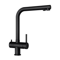 Змішувач для кухні з краном для фільтра AKVANTIS Black